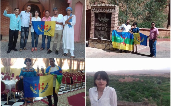MAK : La Secrétaire nationale aux Relations avec les peuples amazighs rend visite aux Amazighs du Sud-Est marocain