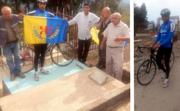 Il fait Alger Tizi-Hivel à vélo en guise d'hommage à Mouloud Feraoun