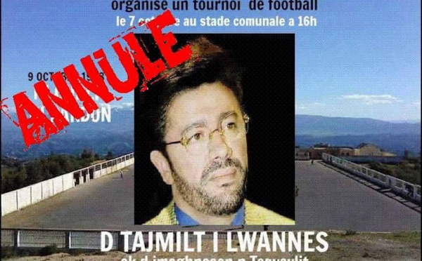 Boumerdes : Annulation d'un hommage à Lounes Matoub suite à des menaces