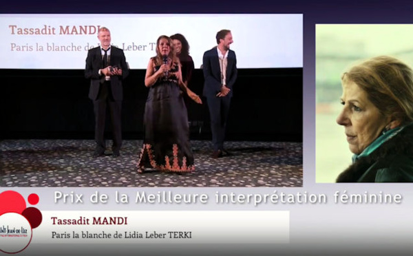Tassadit Mandi dédie son prix de meilleure actrice à « sa Kabylie natale »