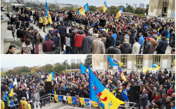 Succès du rassemblement du MAK-Anavad France au Trocadéro