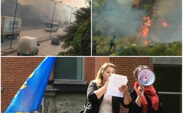 La Ministre des Droits humains réagit aux incendies criminels qui ravagent la Kabylie