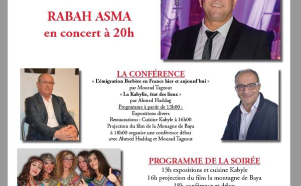 « La Kabylie, état des lieux », conférence d'Ahmed Haddag à Ivry