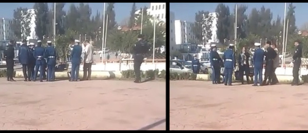 Vidéo de l'arrestation de la Présidente du CMA, Kamira Nait Sid, par la police algérienne