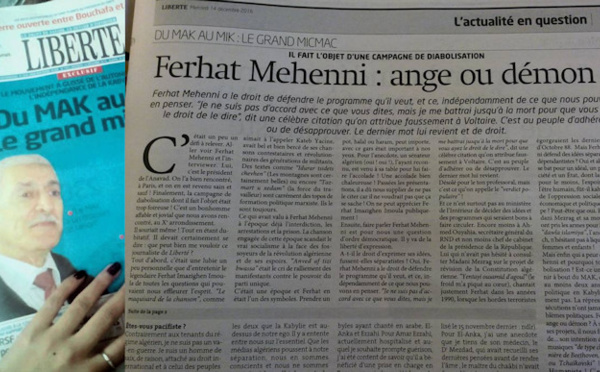 Le texte du journaliste Mourad Fenzy qui doit interpeller ses confrères de la presse algérienne