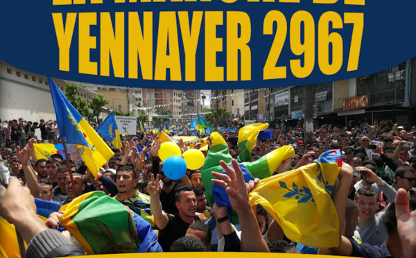 Yennayer 2967 : Appel à la Marche à Tizi Wezzu, Vgayet et Tuvirett pour l'indépendance de la Kabylie