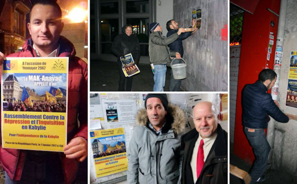 La campagne d’affichage bat son plein pour le rassemblement du 07 janvier à Paris