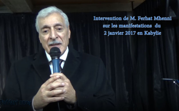 Appel vidéo du Président de l'Anavad à faire barrage à toute tentative de récupération des manifestations
