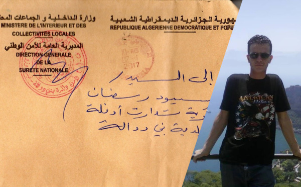 Le militant indépendantiste Ramdane Simoud a subi un interrogatoire de 3h au commissariat colonial d'At Dwala