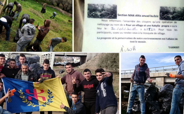 La jeune section MAK-Anavad du village Buɛziz (Aftis) a décidé d’agir pour son village (photos)