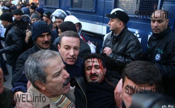 La marche du RCD à Alger avortée