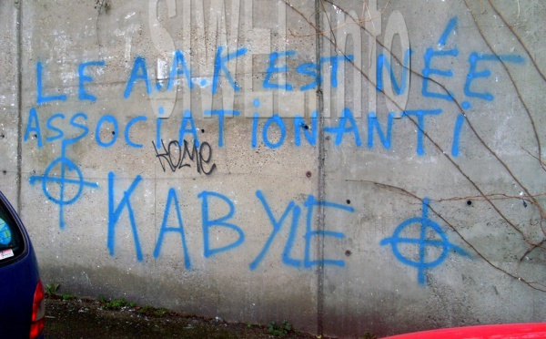 Des graffitis anti-Kabyles à Saint-Etienne