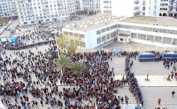 Photos exclusives de la marche empêchée de la CNCD à Alger