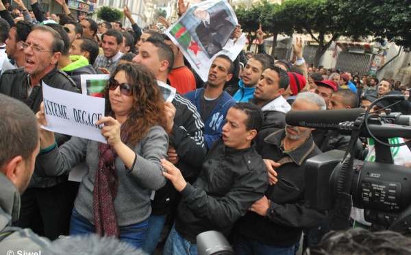 Alger : faible mobilisation face à un impressionnant dispositif policier