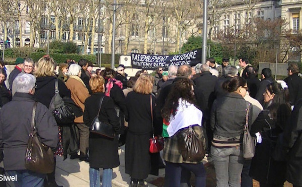 Rassemblement pour une Algérie démocratique à Rouen