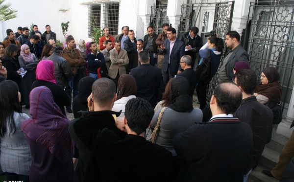 Algérie : des journalistes revendiquent un statut et l'amélioration des conditions de travail