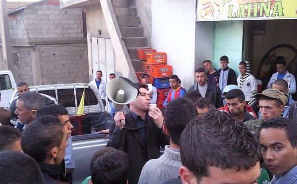 La caravane du MAK à Taqervuzt, le plus grand village de Kabylie