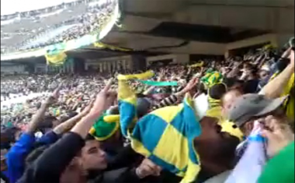 Vidéo | Finale Coupe d'Algérie : les supporters de la JS Kabylie tournent le dos à Bouteflika pendant l'hymne national