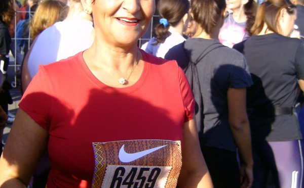 Tassadit Moukah en course pour la 15ème édition de « La Parisienne» et femmes Kabyles pour la liberté