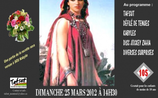 Montréal : célébration de « Amenzu n Tefsut »