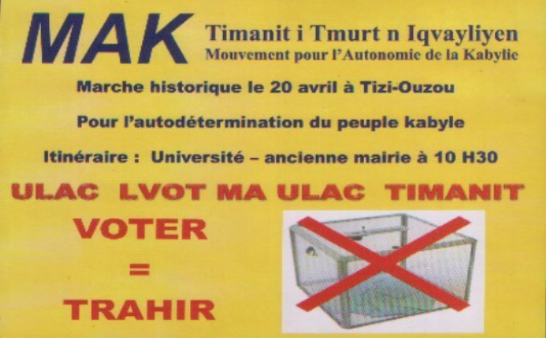 Les deux militants du MAK arrêtés ce matin ont été libérés