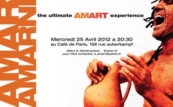 Amar Amarni au café de Paris