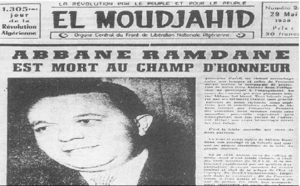 Le 27 décembre 1957, Abbane Ramdane était assassiné « au champ d'honneur» 