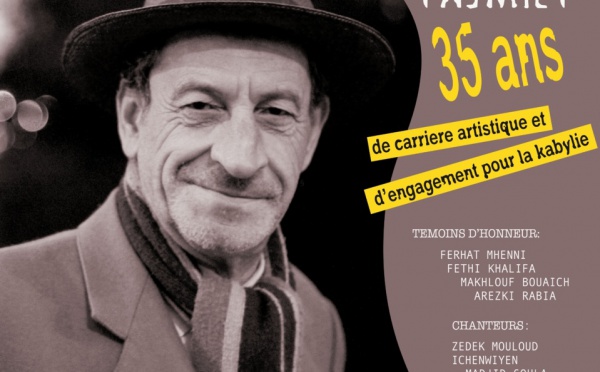 Ideflawen: à l'occasion de ses 35 ans de carrière, un collectif d'associations amazighes rend hommage à l'artiste