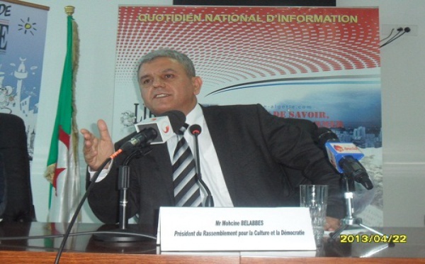 Mohsin Belabbas, président du RCD : " Le MAK sera convié à la convention nationale du parti"