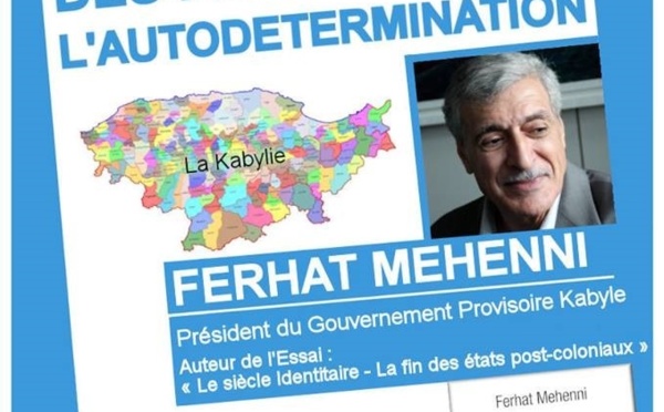 Ferhat Mehenni à Marseille : Conférence sur le nouveau droit des peuples à l’autodétermination