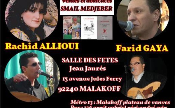 L'association franco-kabyle de Malakoff organise un gala le samedi 15 février