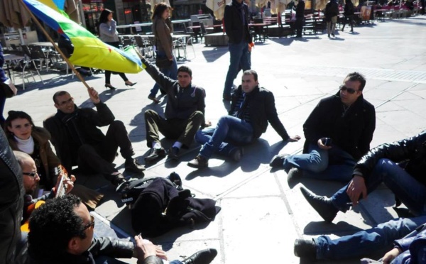 Soutien au peuple mozabite : rassemblement devant le Consulat d'Algérie à Montpellier