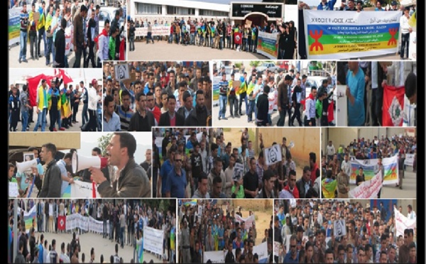 Printemps amazigh : le mouvement du Rif marche pour la première fois àTemsamen