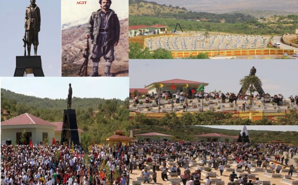 Kurdistan (Turquie) / les turcs démolissent la statue d'un commandant kurde et assassinent un jeune manifestant kurde