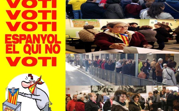 Le référendum catalan: deux millions d'électeurs se sont exprimés