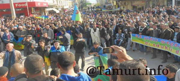 Marche historique du MAK à Tizi-Ouzou à l’occasion de Yennayer 2965
