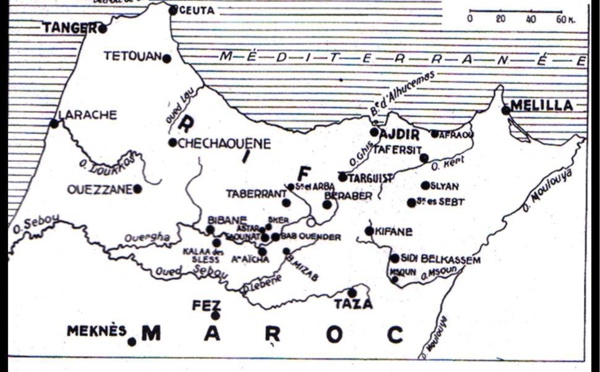"Le déchiquetage du RIF par la colonisation marocaine"