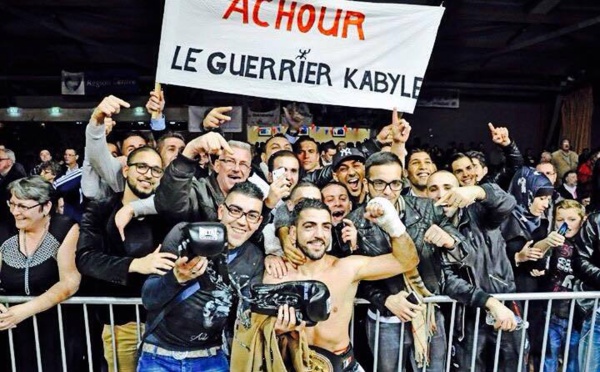 Boxe : Karim Achour, le guerrier kabyle garde son titre de champion de France 