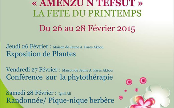 Aqvu : célébration du premier jour du printemps (Amenzu n Tefsut)