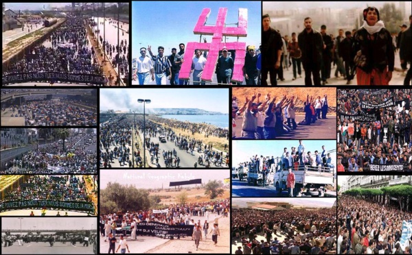 La  Kabylie, SEULE face à SON Printemps NOIR