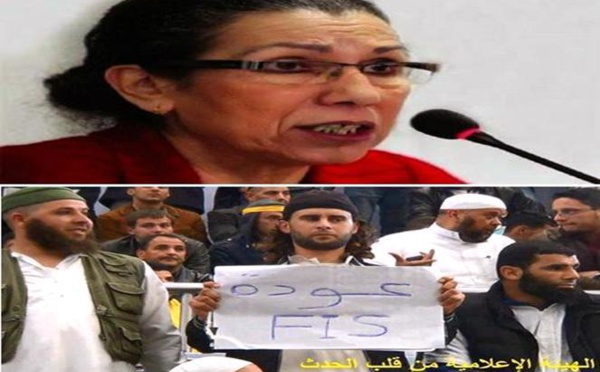 20 avril /  Les islamistes et autres racailles politiques algériennes ne sont pas les bienvenus !