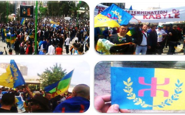 Gigantesques marches du MAK en Kabylie 