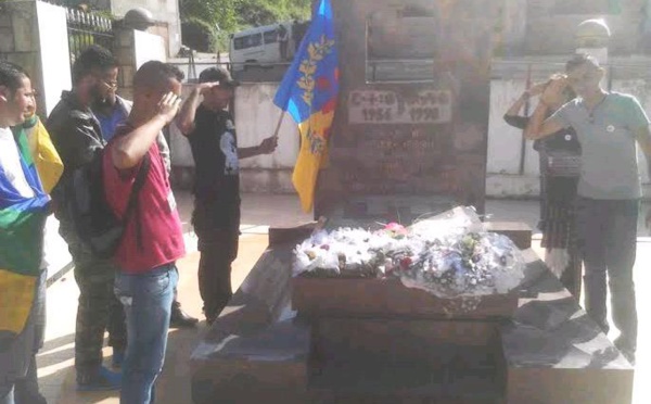 Coordination MAK de Michelet: hommage à Matoub Lounès juste après la marche historique de la Nation Kabyle