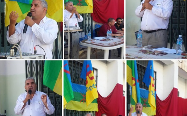 Meeting du MAK à Amalou: " Qui ne participe pas à la lutte, participe à la défaite".