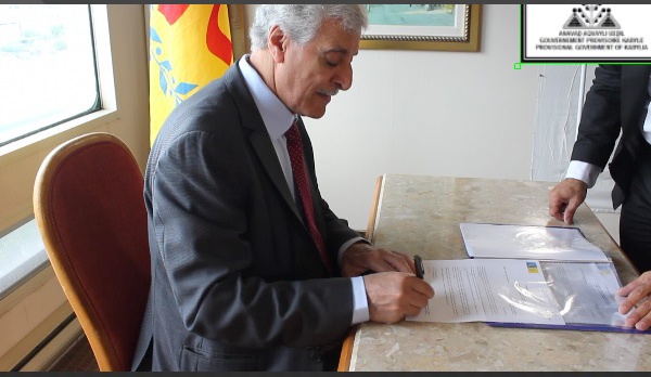 Ferhat Mehenni, président du GPK remercie ses hôtes au Québec et au Canada