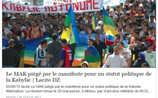 Forum pour une "alternative au MAK" ?