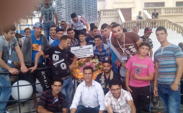 La jeunesse kabyle de Saharidj érige une stèle à la mémoire des victimes du terrorisme islamiste