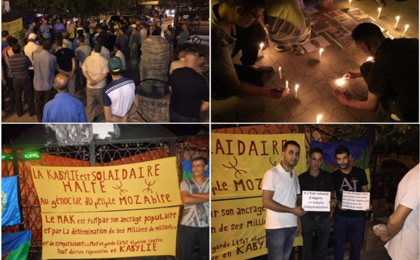 Rassemblement de solidarité avec le Mzab à Akbou : "La neutralité est un acte de soutien à l’Etat algérien au moment où il opère un génocide dans le Mzab"