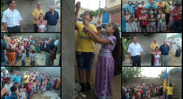 At Yahia Moussa / Lever du drapeau kabyle au village historique d’Ilewnisen