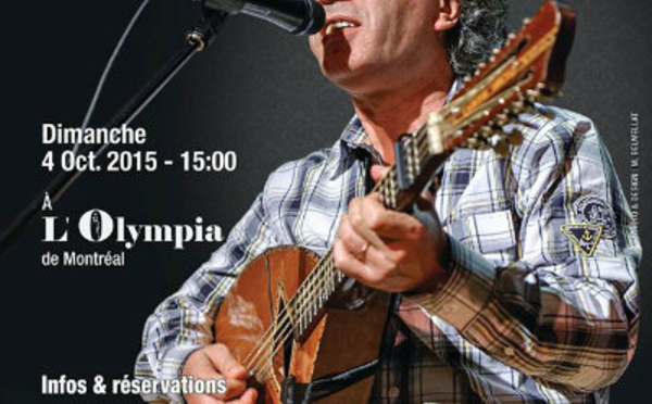 Zedek Mouloud à l'Olympia de Montréal le dimanche 04 octobre 2015